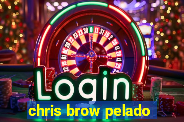 chris brow pelado